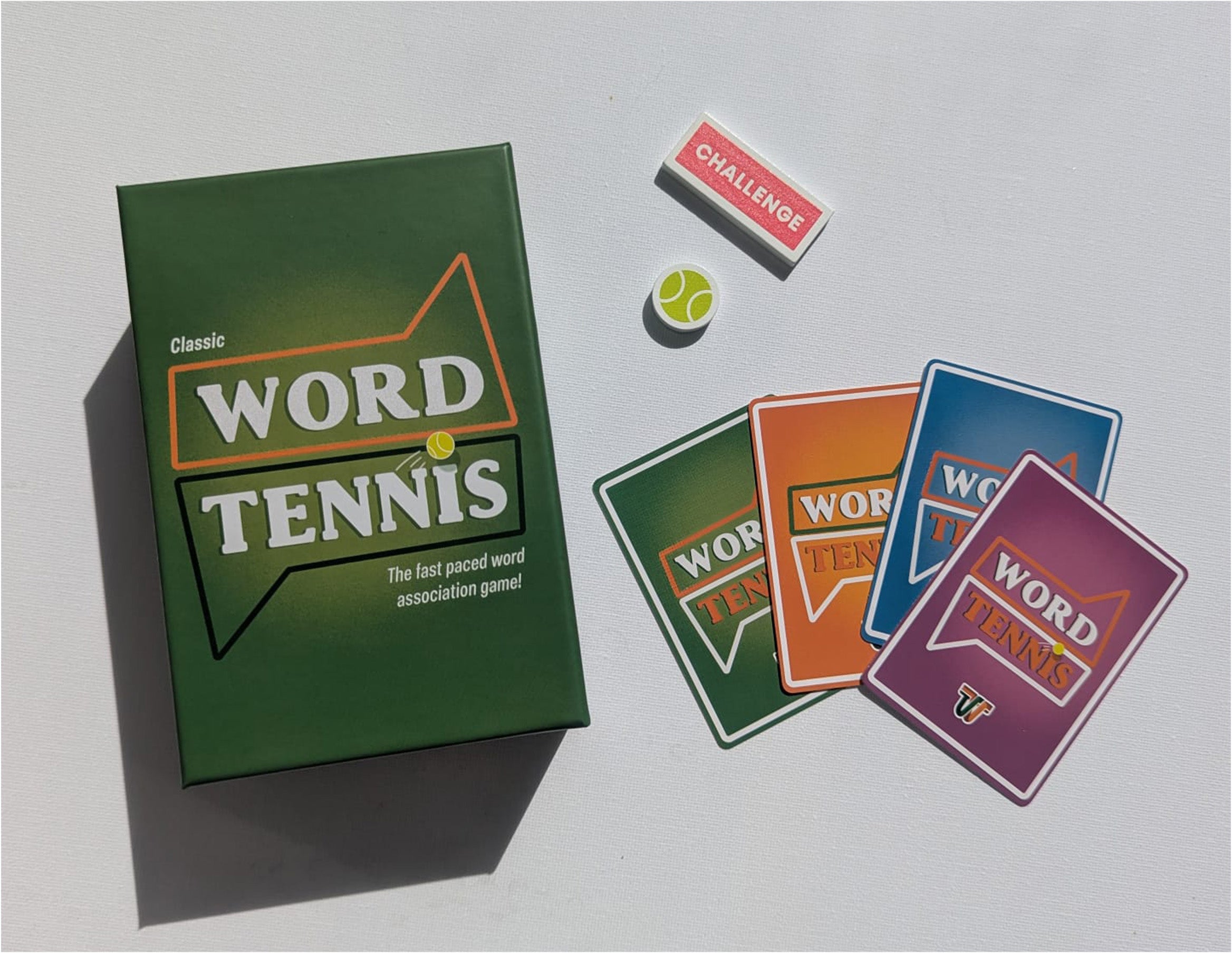 Classic Word Tennis Card Game