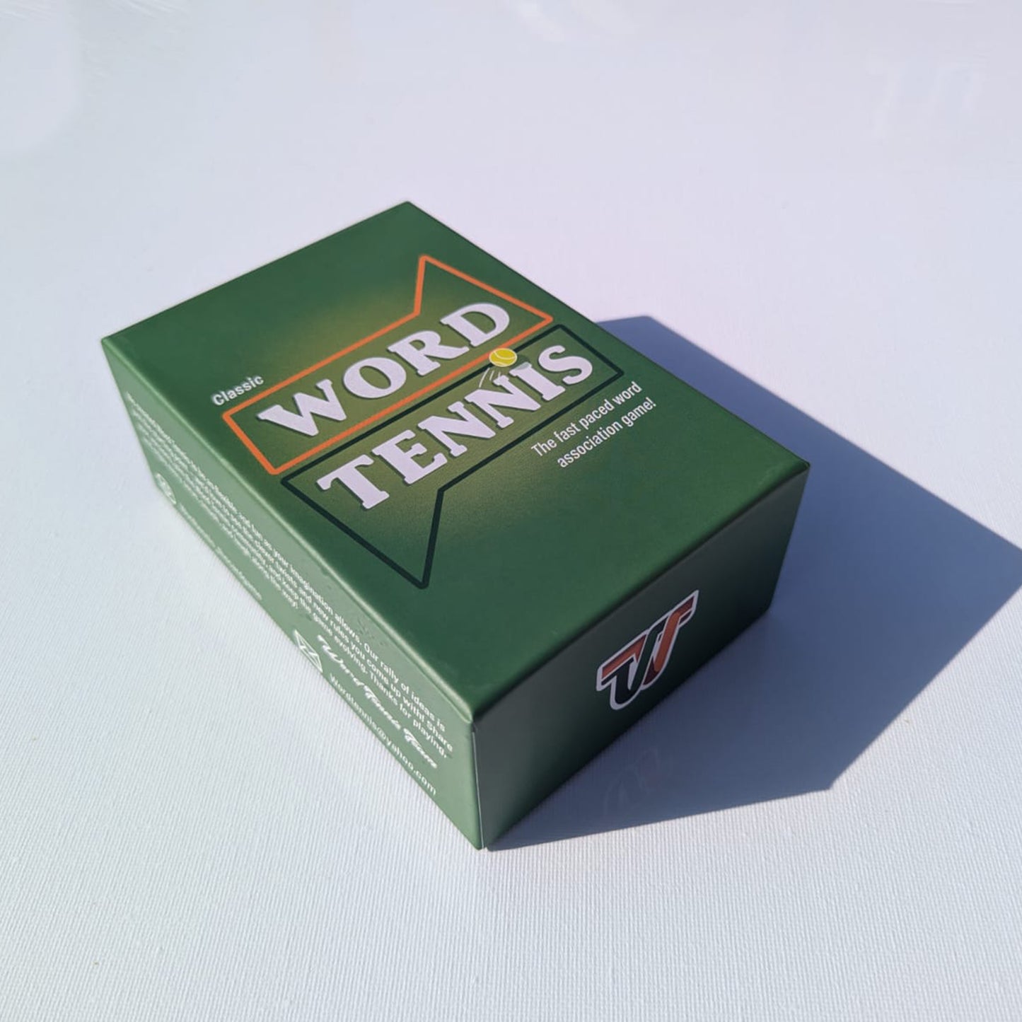 Classic Word Tennis Card Game